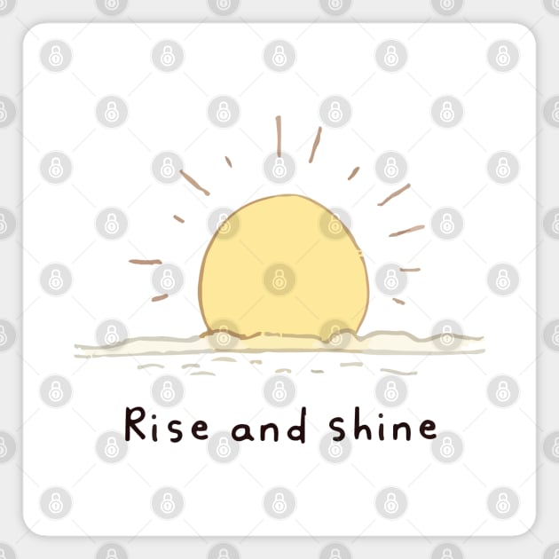 Rise and Shine Magnet by Urbanprint